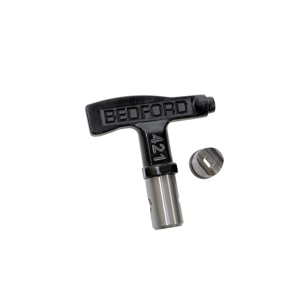 Bedford Precision Reversible Tip .021in Orifice, 8in-10in Fan, Replacement for Graco RAC 5 and Titan